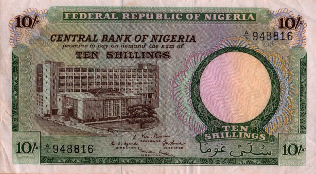 Nigeria 10 1967 XF P-7